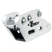 Rtech Yamaha White / Black Monoblock Worx Chain Guide YZ450FX 2016-2021