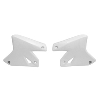 Rtech Suzuki DRZ400 S-E 2000-2009 White Radiator Shrouds