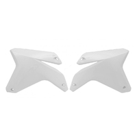 Rtech Suzuki RMZ450 2005-2006 White Radiator Shrouds