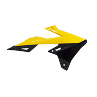 Rtech Suzuki RMZ250 2019-2020 OEM Yellow / Black Radiator Shrouds