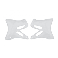 Rtech Yamaha YZ125 / YZ250 2002-2014 White Radiator Shrouds