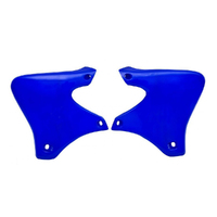 Rtech Blue Radiator Shrouds for 2001-2002 Yamaha WR250F 