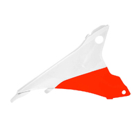 Rtech KTM 350EXCF Six Days 2014-2016 Neon Orange / White Right Airbox Side Panel