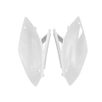 Rtech White Side Panels for 2009-2011 Kawasaki KX450F 