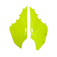 Rtech Yamaha YZ125 2015-2021 Revolution Neon Yellow Side Panels