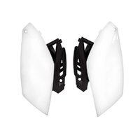 Rtech Yamaha YZ250F 2010-2013 OEM White / Black Side Panels