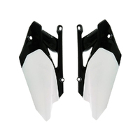 Rtech Yamaha YZ450F 2010-2013 OEM White / Black Side Panels