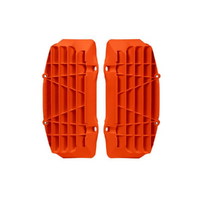 Rtech KTM Neon Orange Oversized Radiator Louvres 250XC-F 2016-2018