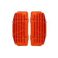 Rtech KTM Neon Orange Oversized Radiator Louvres 150XCW 2017-2019