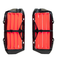 Rtech Neon Orange Oversized Radiator Louvers for 2024 GasGas EW500F 