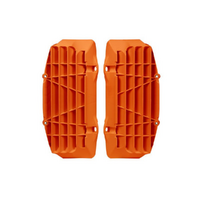 Rtech KTM Orange Oversized Radiator Louvres 300XCW Six Days TPI 2018-2019