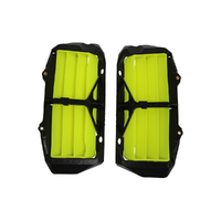 Rtech Husqvarna Neon Yellow Oversized Radiator Louvres FC250 2019-2021