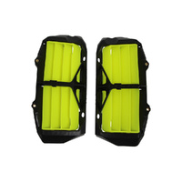 Rtech Neon Yellow Oversized Radiator Louvers for 2021 KTM 350 EXCF 