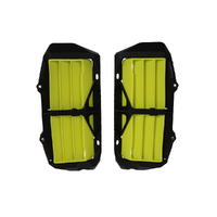 Rtech Husqvarna Lemon Yellow Oversized Radiator Louvres FC250 2019-2021