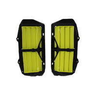 Rtech Yellow Oversized Radiator Louvers for 2023-2024 Husqvarna TX300 