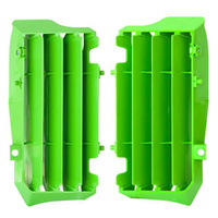 Rtech Green Oversized Radiator Louvers for 2024 Kawasaki KX450F 