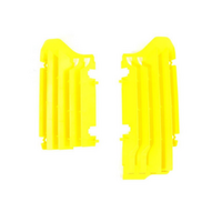 Rtech Suzuki Yellow Oversized Radiator Louvres RMZ250 2019-2021