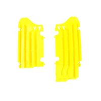 Rtech Suzuki Yellow Oversized Radiator Louvres RMZ450 2018-2021