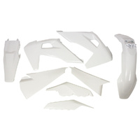 Rtech White Plastic Kit for 2020-2021 Husqvarna FE501 