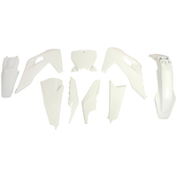Rtech Husqvarna White Plastic Kit TC125 2019-2020