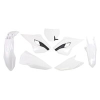 Rtech Husqvarna White / Black Plastic Kit FS450 2015