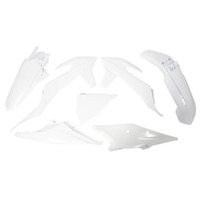 Rtech White Plastic Kit for 2021 KTM 150 EXC TPI 