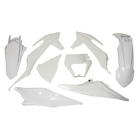 Rtech KTM White Plastic Kit 150EXC TPI 2020 with Headlight Surround