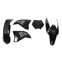 Rtech KTM Black Plastic Kit 300EXC Factory Edition 2011