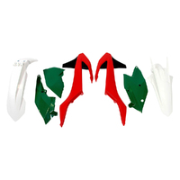 Rtech KTM Vintage Red / Green / White Plastic Kit 450SXF 2018