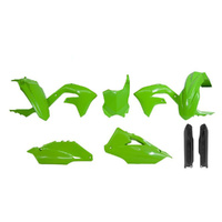 Rtech Plastic Kit with Fork Protectors for 2022-2023 Kawasaki KX450SR 