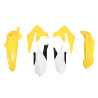 Rtech Yamaha Yellow / White Plastic Kit WR250F 2020