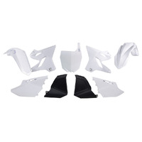 Rtech Yamaha White Plastic Kit YZ125 2006-2014 Restyle Kit 