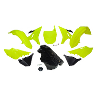 Rtech Yamaha Neon Yellow Plastic Kit YZ250X 2021-2022 Revolution Kit 