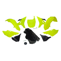 Rtech Neon Yellow Plastic Revolution Kit for 2016-2020 Yamaha YZ250X 