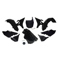 Rtech Black Plastic Revolution Kit for 2016-2020 Yamaha YZ250X 