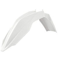 Rtech Husqvarna TE125 2014 OEM White Vented Front Fender