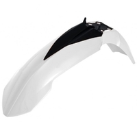 Rtech KTM 125SX 2007-2012 White / Black Front Fender