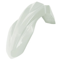 Rtech Kawasaki KLX300R 2020-2021 White Vented Front Fender