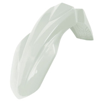 Rtech White Vented Front Fender for 2021-2024 Kawasaki KX450X 