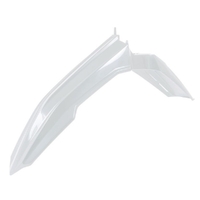 Rtech Suzuki RMZ250 2019-2021 White Vented Front Fender