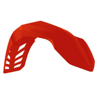 Rtech Universal Neon Red Vented Front Fender 