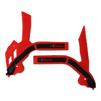 Rtech Red/Black Frame Protectors for 2020-2024 Beta RR500 4T 