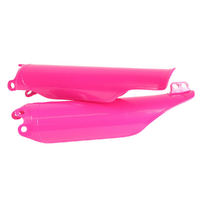 Rtech Pink Fork Protectors for 2002-2018 Honda CRF450R 