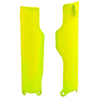 Rtech Neon Yellow Fork Protectors for 2001-2008 GasGas EC250 