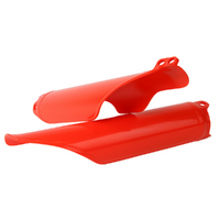 Rtech Red Fork Protectors for 2001-2008 GasGas MC125 