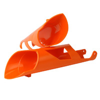 Rtech KTM Orange Fork Protectors EXC 250-300 2000-2007