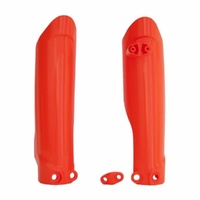 Rtech Orange Fork Protectors for 2021-2024 GasGas MCE5 