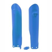 Rtech Vintage Light Blue Fork Protectors for 2020 Husqvarna TE300i Jarvis Edition 