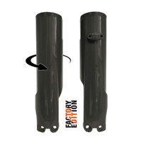 Rtech Black Fork Protectors for 2024 GasGas EC450F 