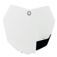 Rtech White Front Plate for 2013-2015 KTM 350 SXF 